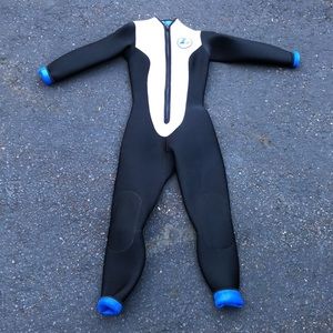 Vtg 90’s Z90 DIVING SYSTEMS Size Small THICK Neoprene Scuba Diving Wetsuit Surf